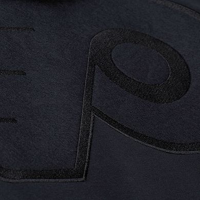 Men's Mitchell & Ness Black Philadelphia Flyers Phantom Fleece Hoodie