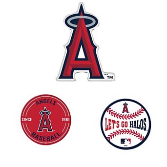 WinCraft Los Angeles Angels 3-Pack Premium Fridge Magnet Set