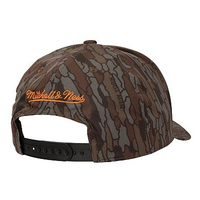 Men's Mitchell & Ness Camo New York Knicks Hidden Pro-Crown Adjustable Hat