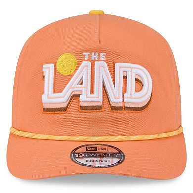 Men's New Era Orange Cleveland Cavaliers 2025/26 City Edition 19TWENTY Adjustable Hat
