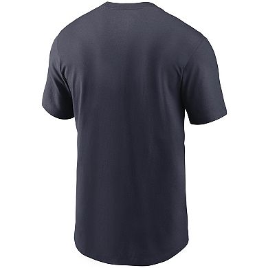 Men's Nike Navy Houston Texans Team Wordmark T-Shirt