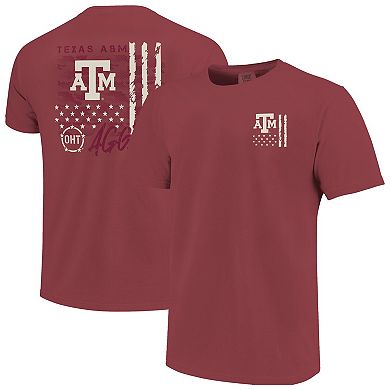 Men's Maroon Texas A&M Aggies Comfort Colors OHT Camo Overlay T-Shirt