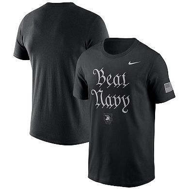 Men's Nike Black Army Black Knights Army 250 Collection Dri-FIT Legend T-Shirt