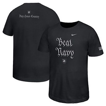 Youth Nike Black Army Black Knights Army 250 Collection "Beat Navy" T-Shirt