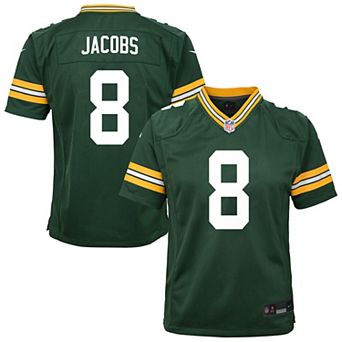 Youth Nike Josh Jacobs Green Green Bay Packers Team Game Jersey