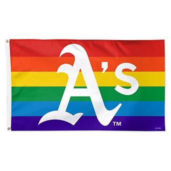 WinCraft Athletics 3' x 5' Single-Sided Deluxe Team Pride Flag
