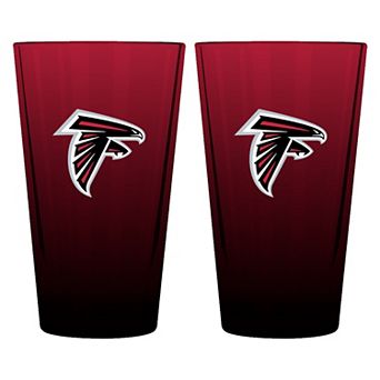 The Memory Company Atlanta Falcons Two-Pack 16oz. Ombre Pint Glass Set