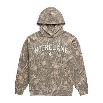 Men's Uscape Apparel Camo Notre Dame Fighting Irish Back Bay Fleece Hoodie
