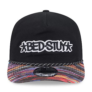 Men's New Era Black Brooklyn Nets 2025/26 City Edition 19TWENTY Adjustable Hat