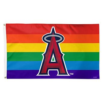 WinCraft Los Angeles Angels 3' x 5' Single-Sided Deluxe Team Pride Flag