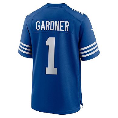 Men's Nike Ahmad Sauce Gardner Royal Indianapolis Colts Alternate Game Jersey
