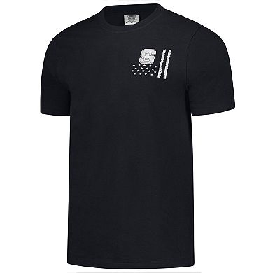 Men's Black NC State Wolfpack Comfort Colors OHT Camo Overlay T-Shirt