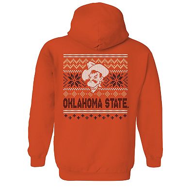 Youth Orange Oklahoma State Cowboys Classic Holiday Sweater Hoodie