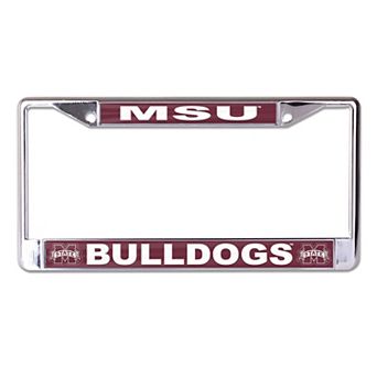 WinCraft Mississippi State Bulldogs S/L Metal License Plate Frame
