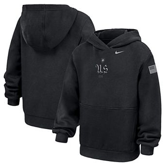 Youth Nike Black Army Black Knights Army 250 Collection U.S. Hoodie