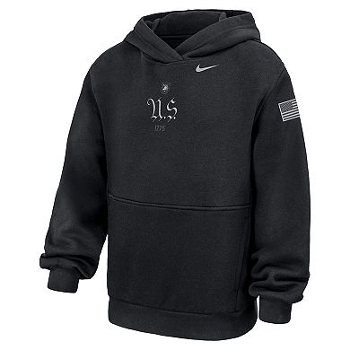 Youth Nike Black Army Black Knights Army 250 Collection U.S. Hoodie