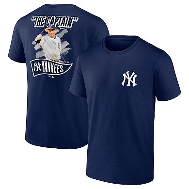 Men's Fanatics Derek Jeter Navy New York Yankees Retired Player Nickname Name & Number T-Shirt