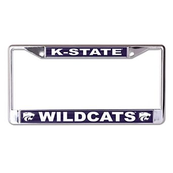 WinCraft Kansas State Wildcats Primary Logo S/L Metal License Plate Frame