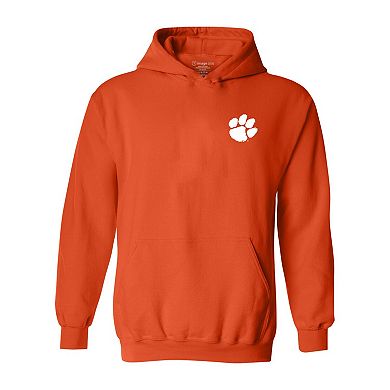 Youth Orange Clemson Tigers Classic Holiday Sweater Hoodie