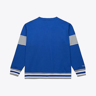 Men's Mitchell & Ness Royal Florida Gators Fleece Sweatshirt