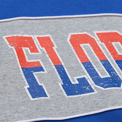 Men's Mitchell & Ness Royal Florida Gators Fleece Sweatshirt