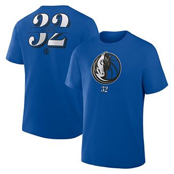 Men's Fanatics Cooper Flagg Blue Dallas Mavericks In The Paint Name & Number T-Shirt