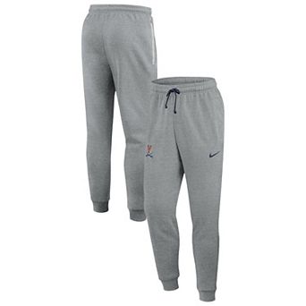 Men's Nike Heather Gray Virginia Cavaliers Basketball Practice Dri-FIT Taper Sweatpants