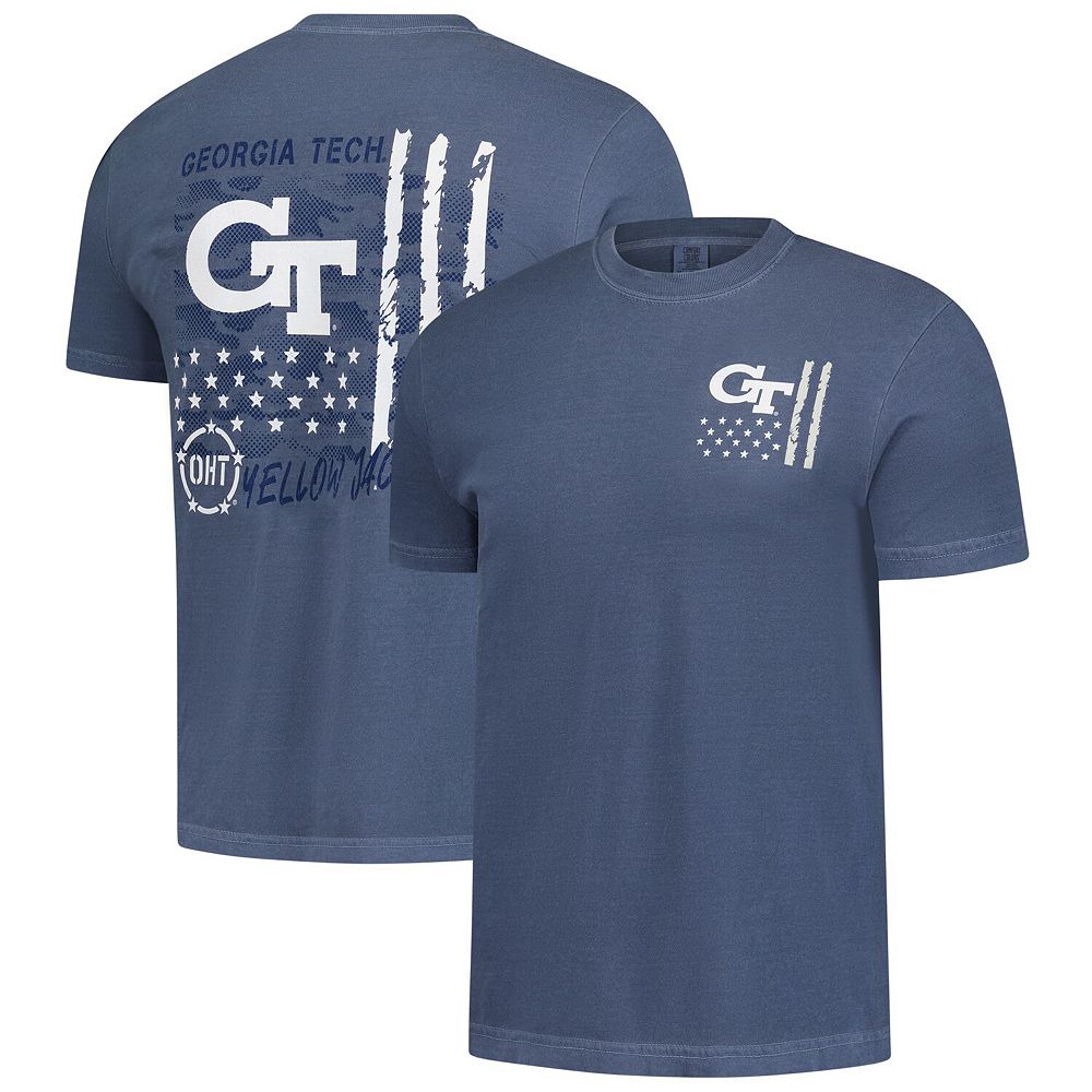 Men's Navy Georgia Tech Yellow Jackets Comfort Colors OHT Camo Overlay ...