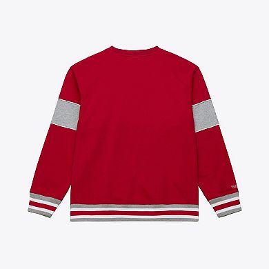 Men's Mitchell & Ness Crimson Alabama Crimson Tide Fleece Sweatshirt