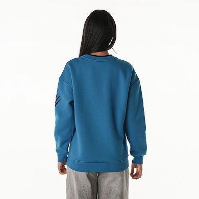 Unisex The Wild Collective Blue Carolina Panthers Fleece Sweatshirt