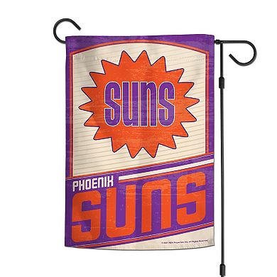 WinCraft Phoenix Suns 12" x 18" Hardwood Classics Double-Sided Garden Flag
