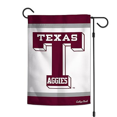 WinCraft Texas A&M Aggies 12'' x 18'' Double-Sided College Vault Garden Flag