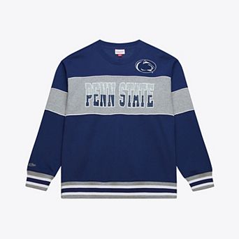 Men's Mitchell & Ness Navy Penn State Nittany Lions Fleece Sweatshirt