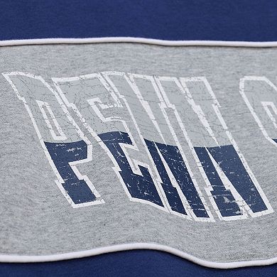 Men's Mitchell & Ness Navy Penn State Nittany Lions Fleece Sweatshirt