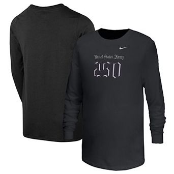 Youth Nike Black Army Black Knights Army 250 Collection Long Sleeve T-Shirt