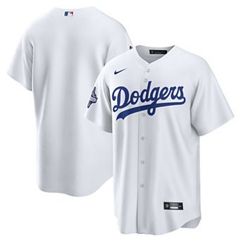 Men's Nike White Los Angeles Dodgers 2025 World Series Champions Home Replica Jersey