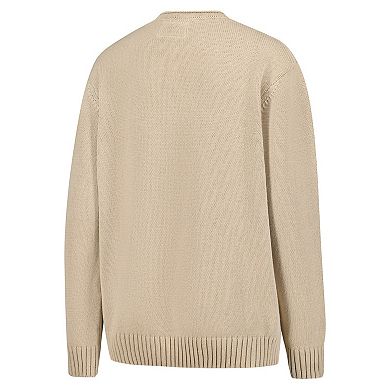 Unisex Uscape Apparel Ash Texas Longhorns Embroidered Applique Sweater