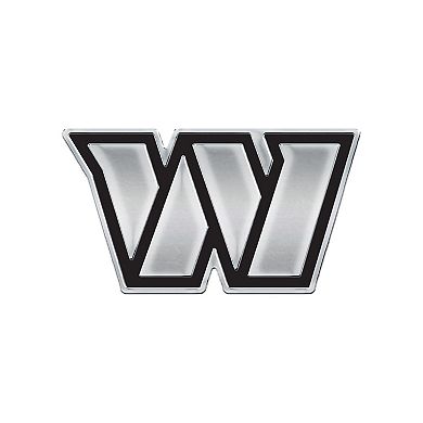 WinCraft Washington Commanders Chrome Auto Emblem