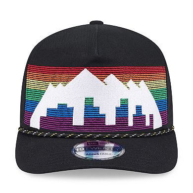 Men's New Era Black Denver Nuggets 2025/26 City Edition 19TWENTY Adjustable Hat