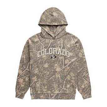 Men's Uscape Apparel Camo Colorado Buffaloes Back Bay Fleece Hoodie