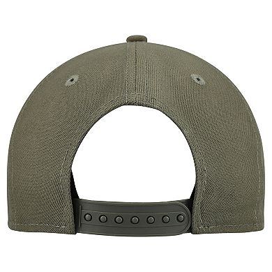 Youth New Era Olive Los Angeles Chargers Color Pack A-Frame 9FIFTY Snapback Hat