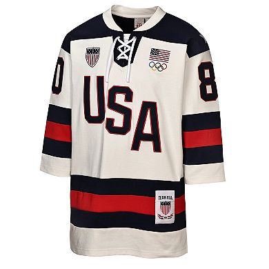 Women's Outerstuff #80 Team USA Milano Cortina 2026 Winter Olympics Fashion Hockey Jersey Tunic