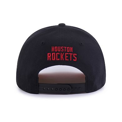 Men's Brand Seen by '47 Black Houston Rockets Sorry I Was Hooping Hitch Adjustable Hat