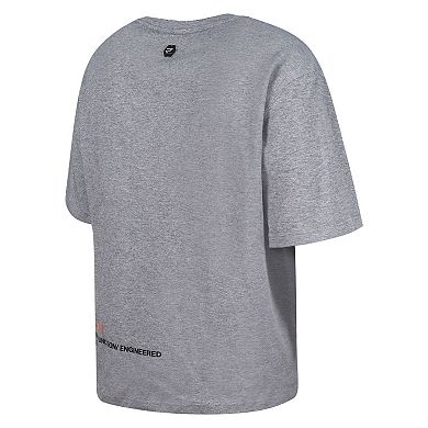 Men's Protege Heather Gray Phoenix Suns Eco-Poly Interlock Fashion Tonal T-Shirt