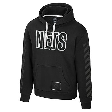 Unisex Stadium Essentials Black Brooklyn Nets City Star Hoodie