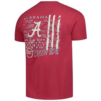 Men's Crimson Alabama Crimson Tide Comfort Colors OHT Camo Overlay T-Shirt