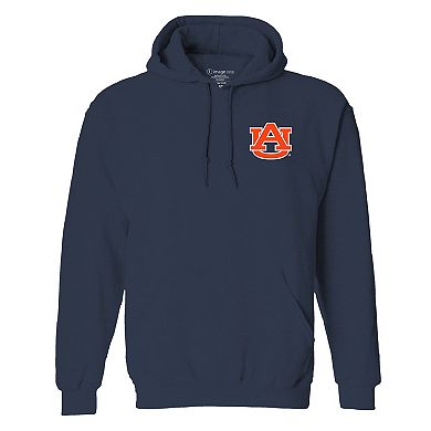 Youth Navy Auburn Tigers Classic Holiday Sweater Hoodie