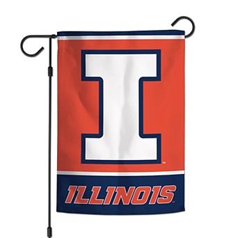 WinCraft Illinois Fighting Illini 12'' x 18'' Favorite Team Garden Flag