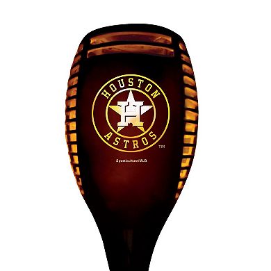 Sporticulture Houston Astros Team Pride LED Solar Torch