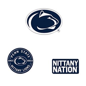 WinCraft Penn State Nittany Lions 3-Pack Premium Fridge Magnet Set